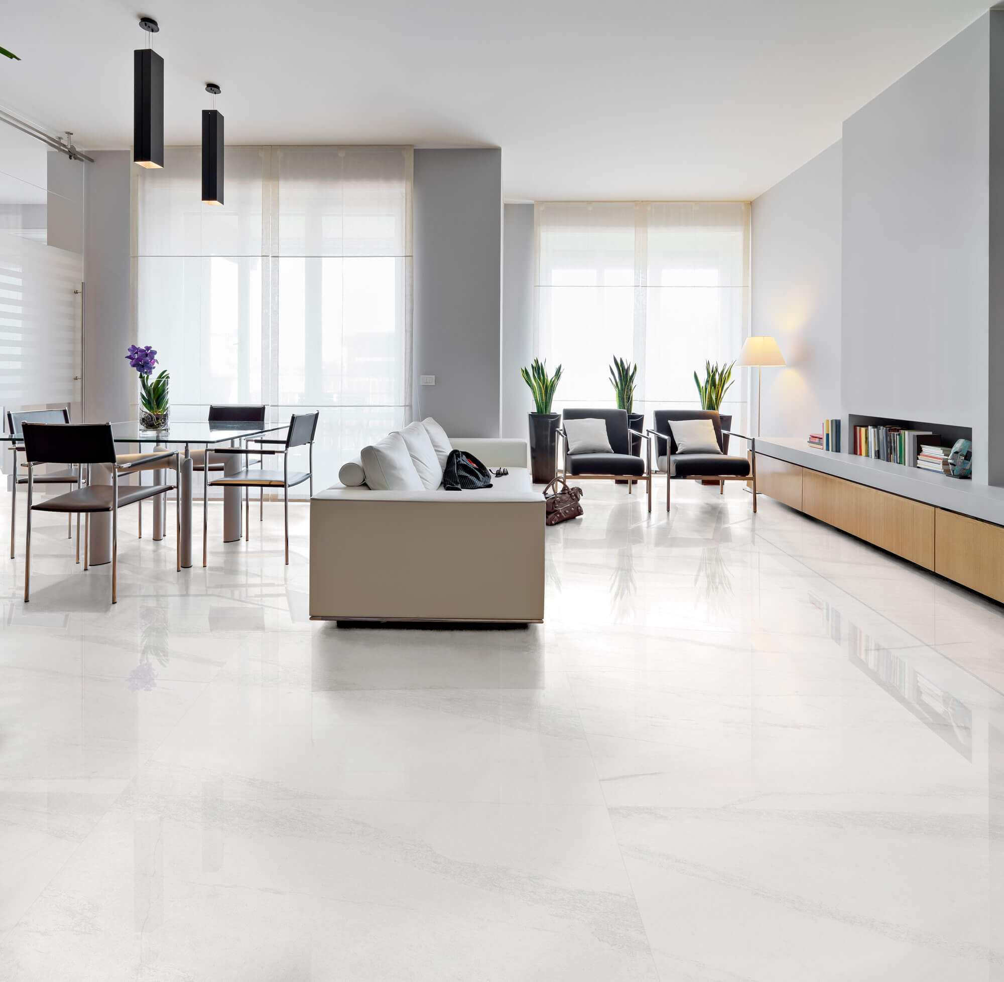 Gạch ốp tường trang trí phòng bếp