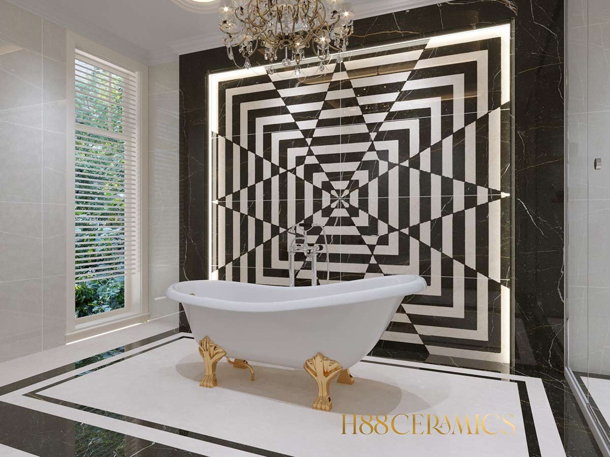 Gạch thảm CNC trang trí sàn nhà